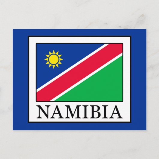 Namibia Briefkaart (Voorkant)