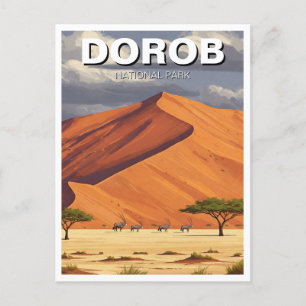 Namibia Dorob National Park Reizen Briefkaart