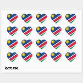 Namibia Hart Sticker, Patriottische Namibische Vla Sticker (Vel)
