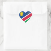 Namibia Hart Sticker, Patriottische Namibische Vla Sticker (Tas)