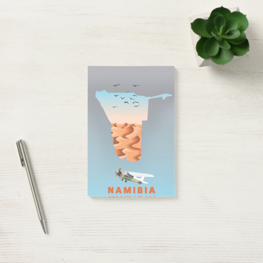 Namibia kaart post-it® notes (Kantoor)