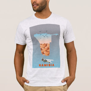 Namibia kaart t-shirt