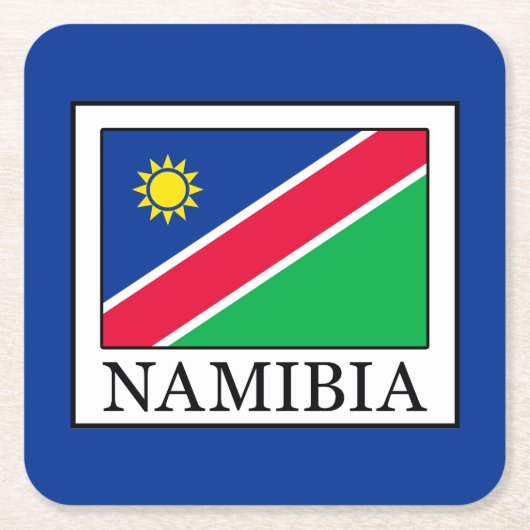 Namibia Kartonnen Onderzetters (Voorkant)