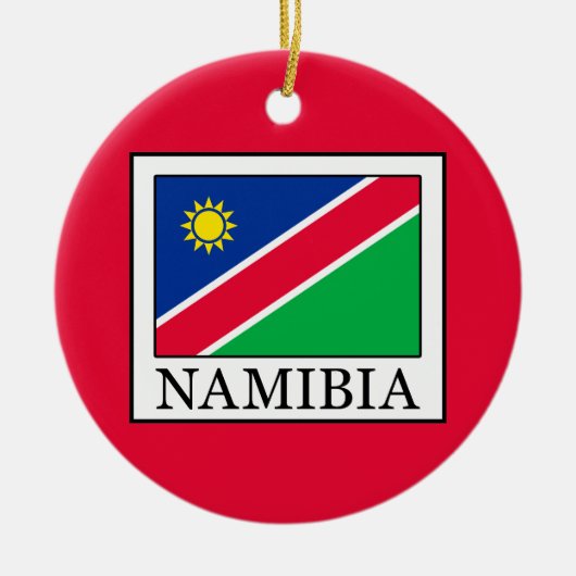 Namibia Keramisch Ornament (Voorkant)