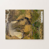 Namibia Kunene River Epupa Falls Landscape Nature Legpuzzel (Horizontaal)