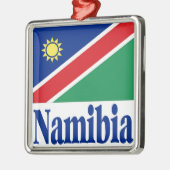 Namibia Metalen Ornament (Links)
