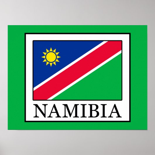 Namibia Poster (Voorkant)