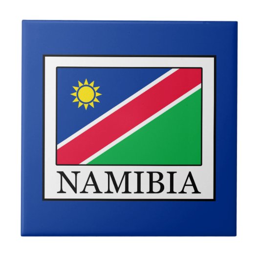 Namibia Tegeltje (Voorkant)