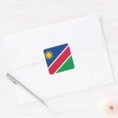 Namibia Vierkante Sticker (Envelop)