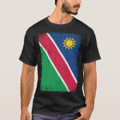 Namibian Flag Namibia T-shirt (Voorkant)