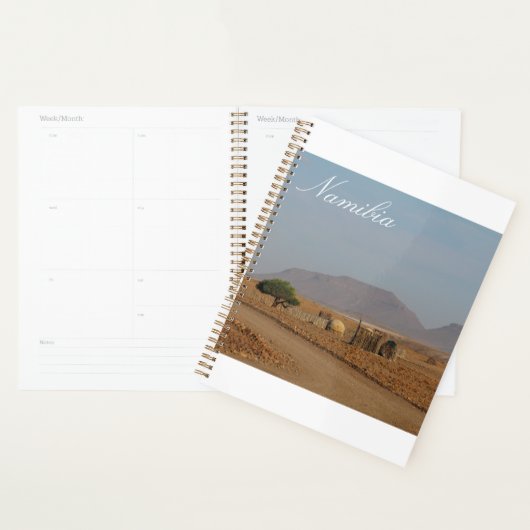 Namibië Africa Himba Settlement Structures Planner (Display)