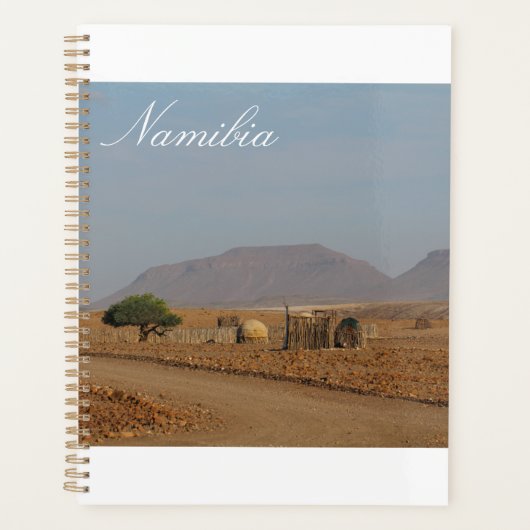 Namibië Africa Himba Settlement Structures Planner (Voorkant)