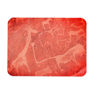 Namibië Africa Rock Art Painting Magneet