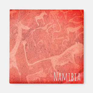 Namibië Africa Rock Art Painting Magnet
