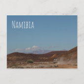 Namibië Afrika 4x4 auto's die landschapsarchitectu Briefkaart (Voorkant)