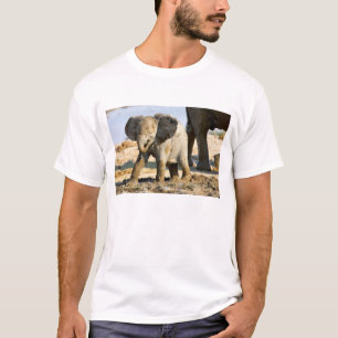 Namibië, Afrika: Baby Afrikaanse Olifant T-shirt