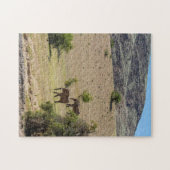 Namibië Afrika Huab Elephant Damaraland Legpuzzel (Horizontaal)