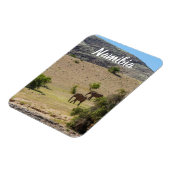 Namibië Afrika Huab Elephant Damaraland Magneet (Linkerzijde)