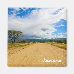 Namibië Afrika Landschap Namibische Natuur Bushvel Magneet