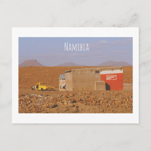 Namibië Afrika Landschap Namibische woestijnNatuur Briefkaart