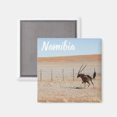 Namibië Afrika Landschap Namibische woestijnoryx Magneet (Voorkant / Achterkant)