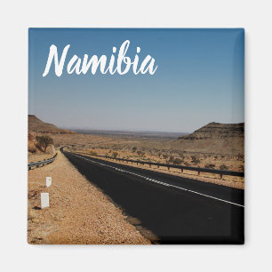 Namibië Afrika Landschap Namibische Woestijnweg Magneet