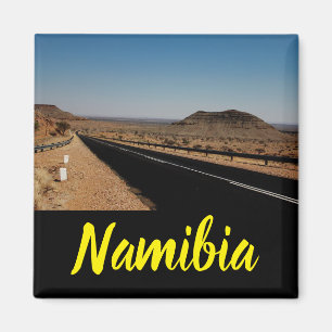 Namibië Afrika Landschap Namibische Woestijnweg Magneet