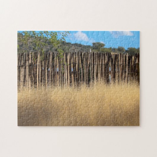 Namibië Afrika Namibische Landschap Natuur Grass Legpuzzel (Horizontaal)