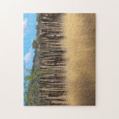 Namibië Afrika Namibische Landschap Natuur Grass Legpuzzel (Verticaal)