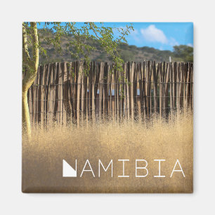 Namibië Afrika Namibische Landschap Natuur Grass Magneet