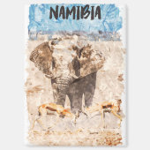Namibië Afrika Wildlife Safari Magneet (Voorkant)