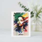 Namibië Briefkaart - Wereld aan Collectie (Staand voorkant)