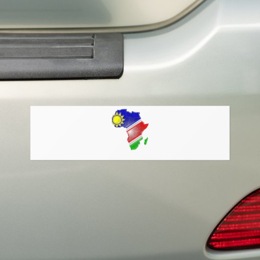 Namibië Bumpersticker (Op auto)