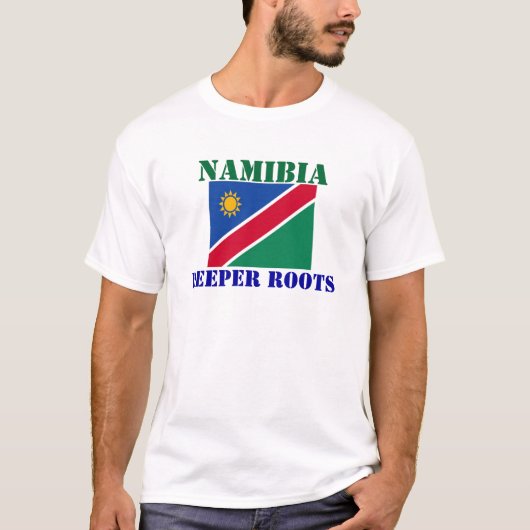 Namibië dieper t-shirt (Voorkant)