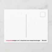 Namibië dubbele regenboog briefkaart (Achterkant)