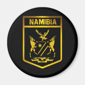 Namibië Emblem Magneet (Voorkant)