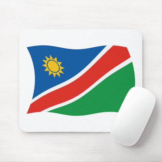 Namibië Flag Mousepad Muismat (Met muis)