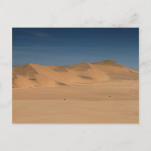 Namibië - Geel briefkaart van de woestijnduinen va