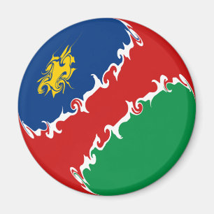 Namibië Gnarly Flag Magneet