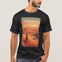 Namibië Illustratie Reis Kunst Vintage