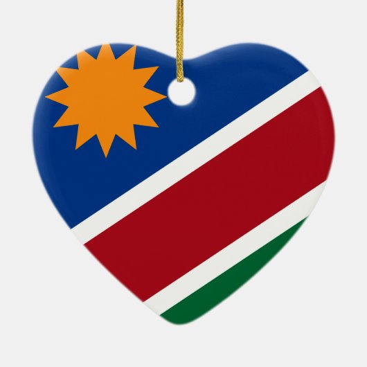 Namibië Keramisch Ornament (Achterkant)