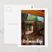 Namibië Kolmanskop House Dune Landscape Ghost Town Briefkaart (Voorkant / Achterkant)