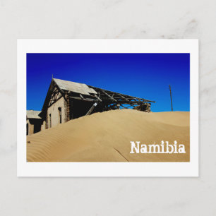Namibië Kolmanskop House Dune Landscape Natuur Briefkaart