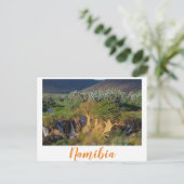 Namibië Kunene Herfst Epupa Landscape Natuur Briefkaart (Staand voorkant)