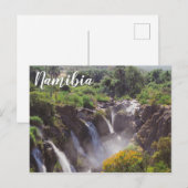 Namibië Kunene Herfst Epupa Landscape Natuur Briefkaart (Voorkant / Achterkant)