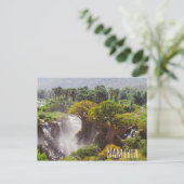 Namibië Kunene Herfst Epupa Landscape Natuur Briefkaart (Staand voorkant)