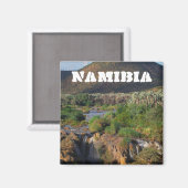 Namibië Kunene Herfst Epupa Landscape Natuur Magneet (Voorkant / Achterkant)
