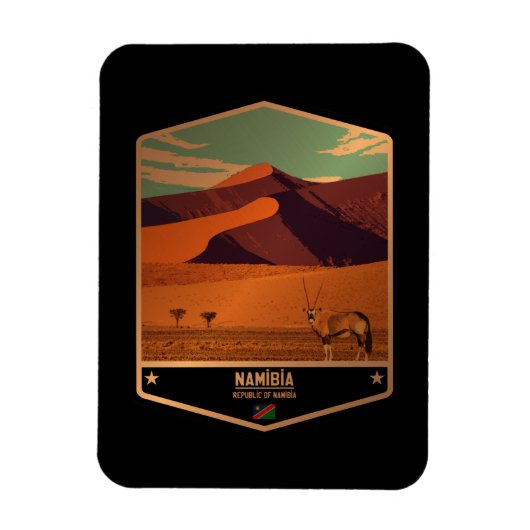 Namibië Magneet (Verticaal)