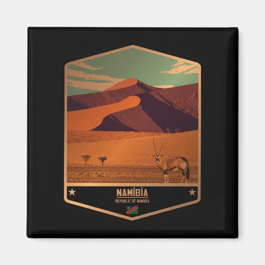 Namibië Magneet (Voorkant)