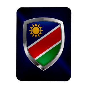 Namibië Metallic Emblem Magneet
